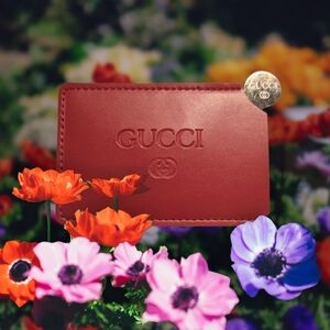 3.5' X 2.5 FASHIONABLE card Holder with mirror